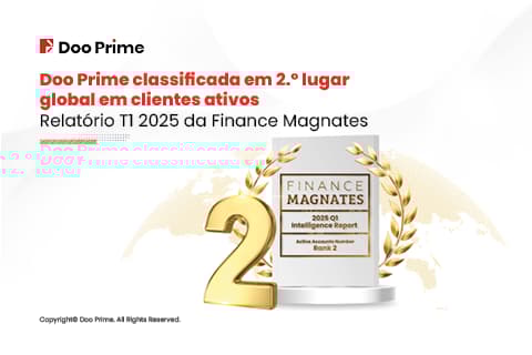 Q1 2025: Doo Prime agora em 2º lugar no ranking de clientes ativos globais